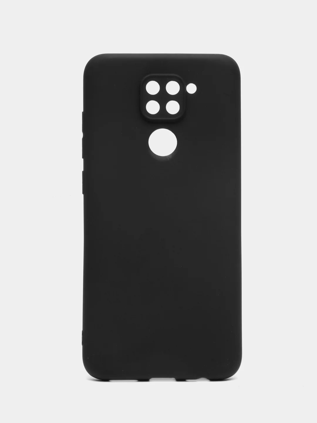 Черный чехол TPU для Xiaomi redmi note 9