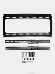LEBEN Кронштейн для ТВ наклонный, 23"-55", до 50кг, 75x75 до 400x400 мм, мет