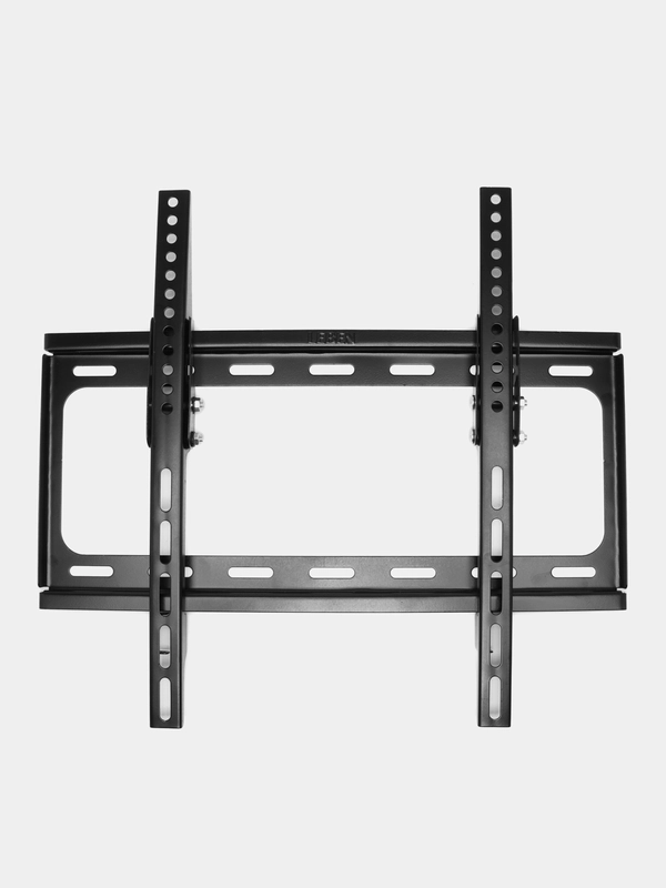 LEBEN Кронштейн для ТВ наклонный, 23"-55", до 50кг, 75x75 до 400x400 мм, мет