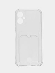 Силиконовый чехол с кармашком Tecno Spark 9 Pro
