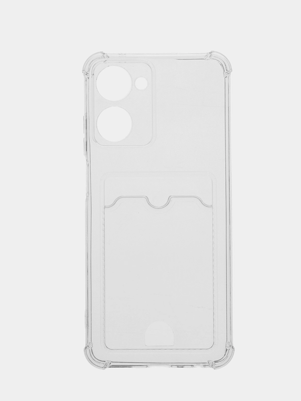 Прозрачный чехол Realme 10 с кармашком