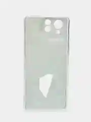Бирюзовый силиконовый чехол на Asus ROG Phone 8 / Асус Рог Фон 8 прозрачный, с рисунком