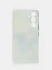 Лазурный силиконовый чехол на Samsung Galaxy A54 5G / Самсунг A54 прозрачный, с рисунком