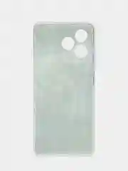 Синий силиконовый чехол на Realme C53/C51/Note 50 / Реалми С53/С51/Нот 50 прозрачный, с рисунком