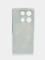 Оливковый силиконовый чехол на Infinix Note 30 Pro / Инфиникс Нот 30 Про прозрачный, с рисунком