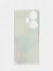 Ледяной силиконовый чехол на Itel P55 Plus 4G / Ител Р55 Плюс 4G прозрачный, с рисунком