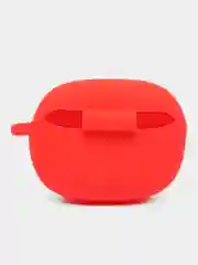 Красный чехол для наушников Xiaomi Redmi Buds 5 / Xiaomi Redmi Buds 5 Pro, силиконовый матовый