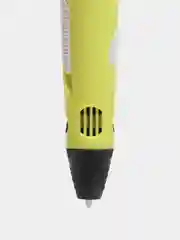 Желтый 3d ручка 3DPen-3, c цветным пластиком, c трафаретами