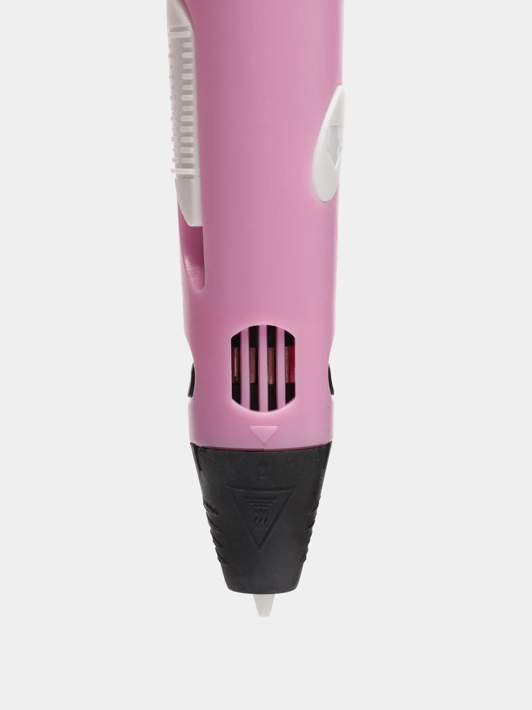 Розовый 3d ручка 3DPen-3, c цветным пластиком, c трафаретами