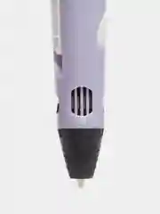 Сиреневый 3d ручка 3DPen-3, c цветным пластиком, c трафаретами