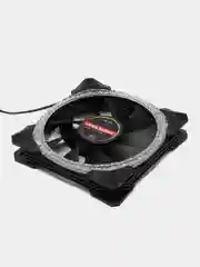 Красный кулер для ПК Coolmoon RGB / вентилятор для ПК с подсветкой / корпусный вентилятор