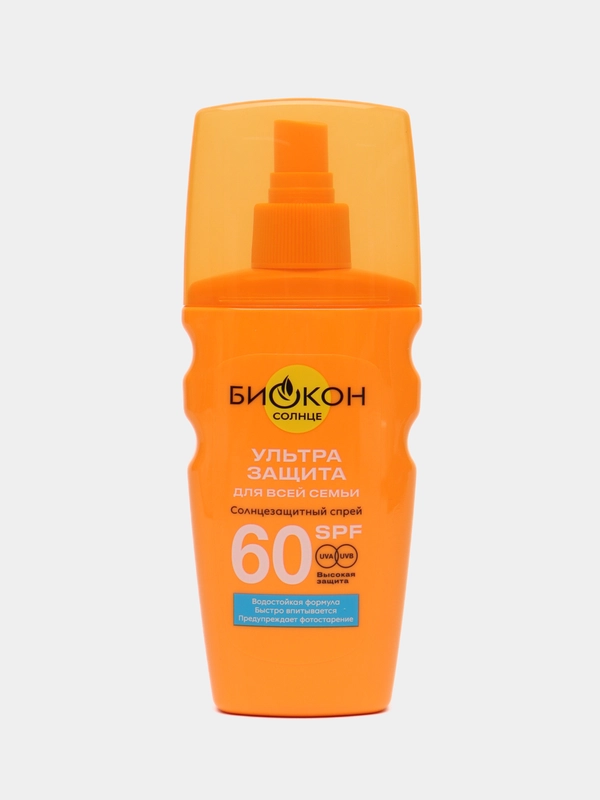 Солнцезащитный крем Биокон SPF 60 160 мл