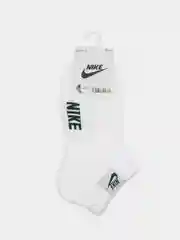Тёмно-зелёный носки Nike, женские, короткие