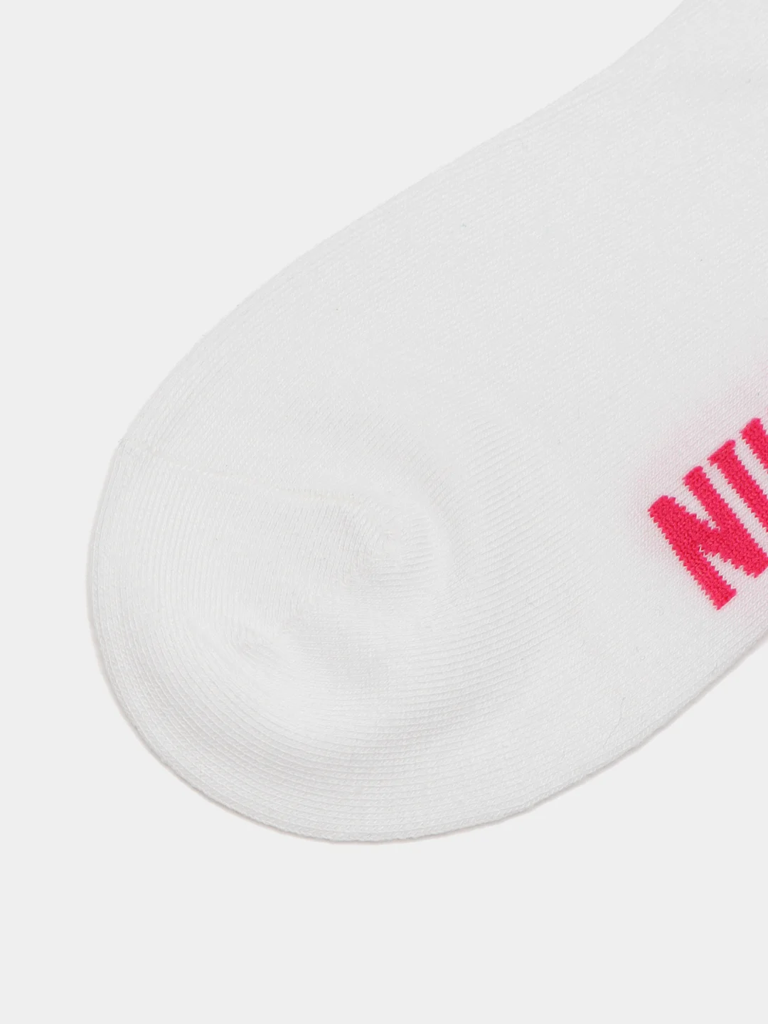 Фуксия носки Nike, женские, короткие