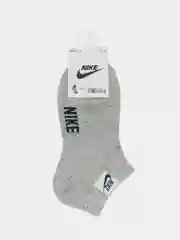 Серый меланж носки Nike, женские, короткие