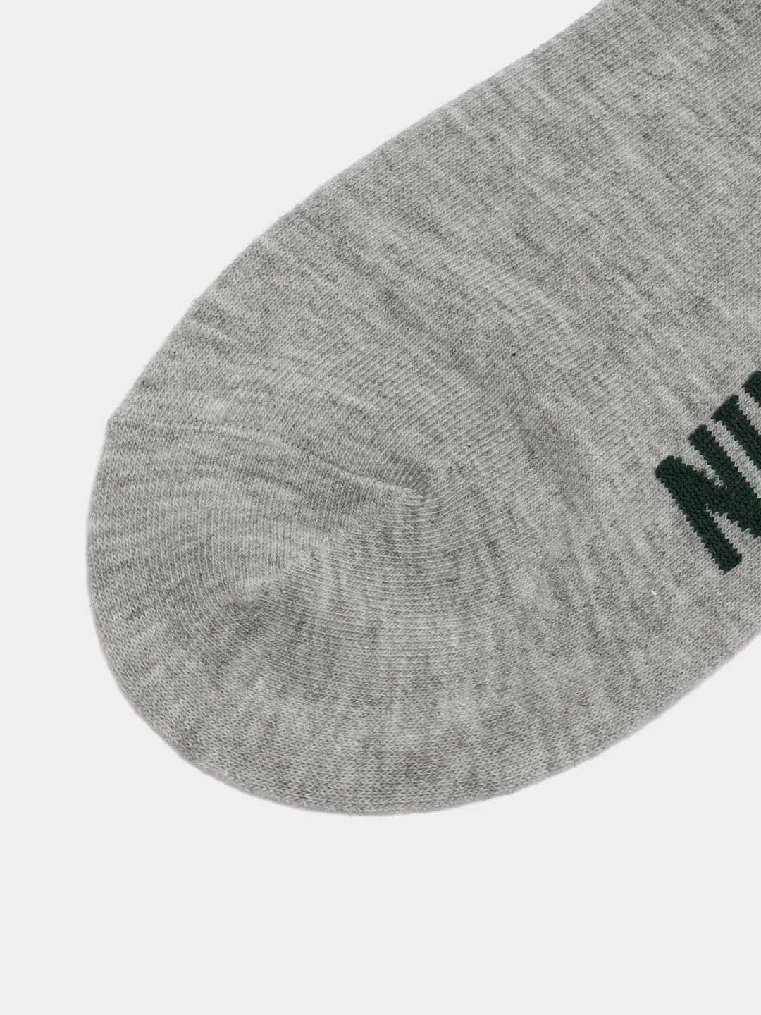 Серый меланж носки Nike, женские, короткие