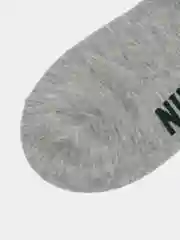 Серый меланж носки Nike, женские, короткие