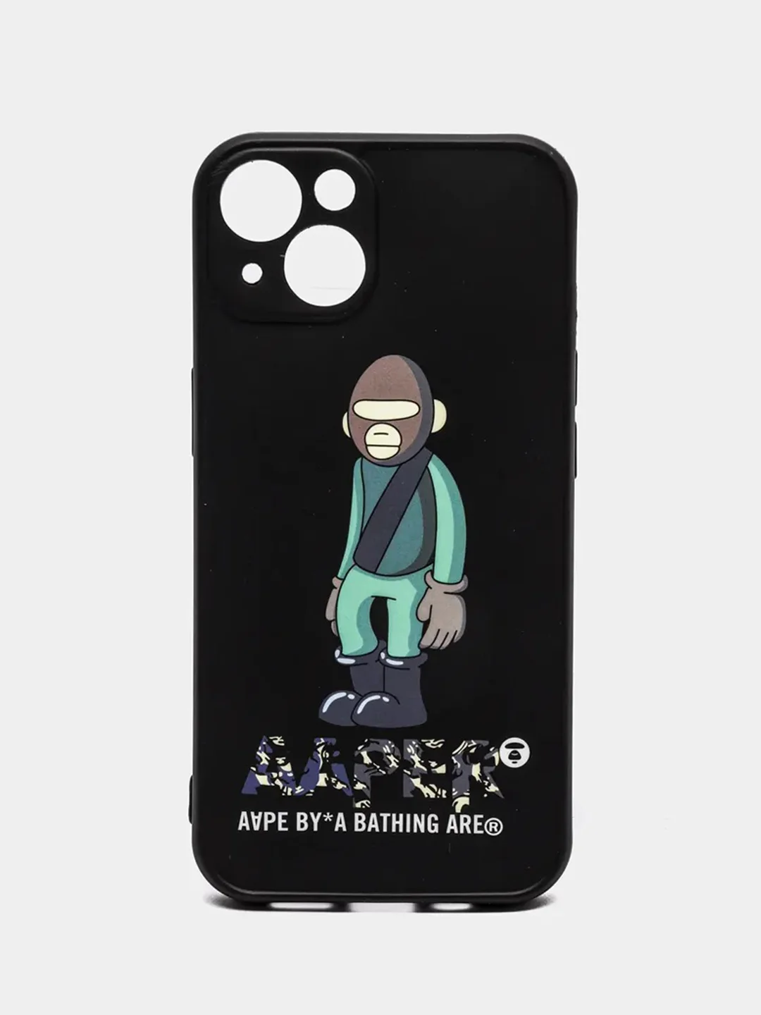 Бронзовый чехол для iPhone 11, 13, 13 Pro с картинкой / рисунком