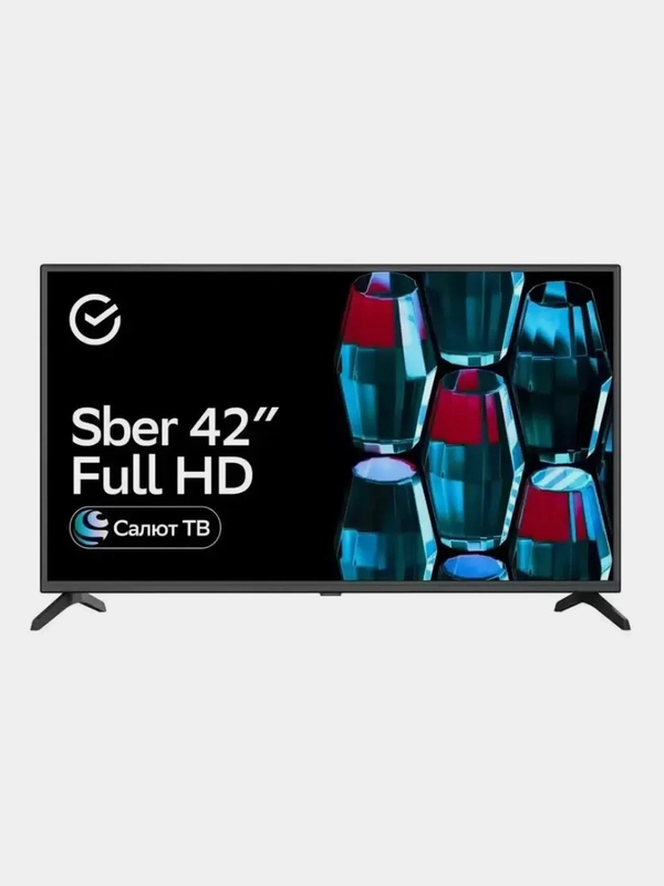 Телевизор Sber SDX-42F2018, 42"(105 см) HD Smart TV