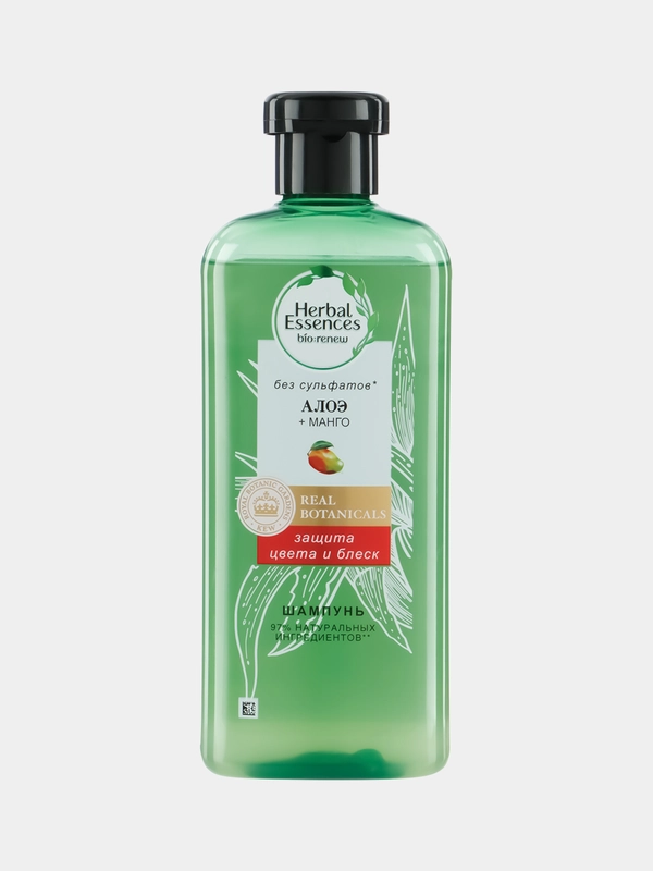 Шампунь Herbal Essences Защита цвета и блеск алоэ и манго, 380 мл