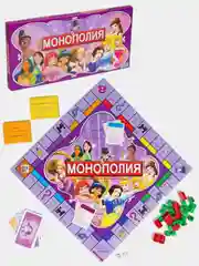 Экономическая игра. Монополия детская. Настольная игра