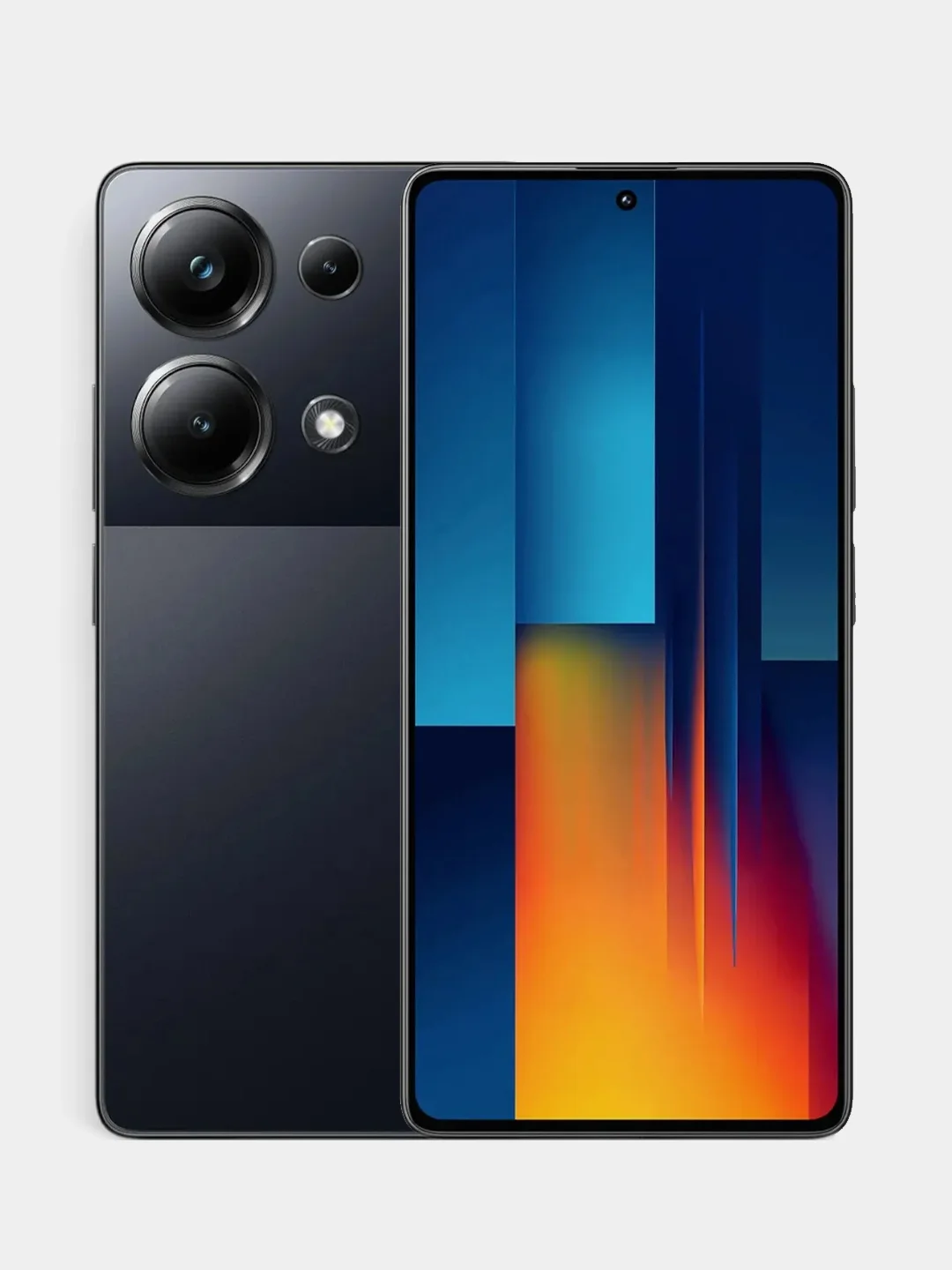 Черный смартфон Xiaomi POCO M6 Pro 12+12 / 512 Gb
