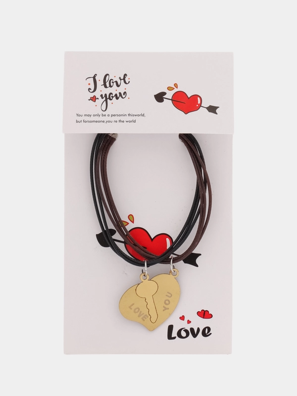 Парные браслеты Love You