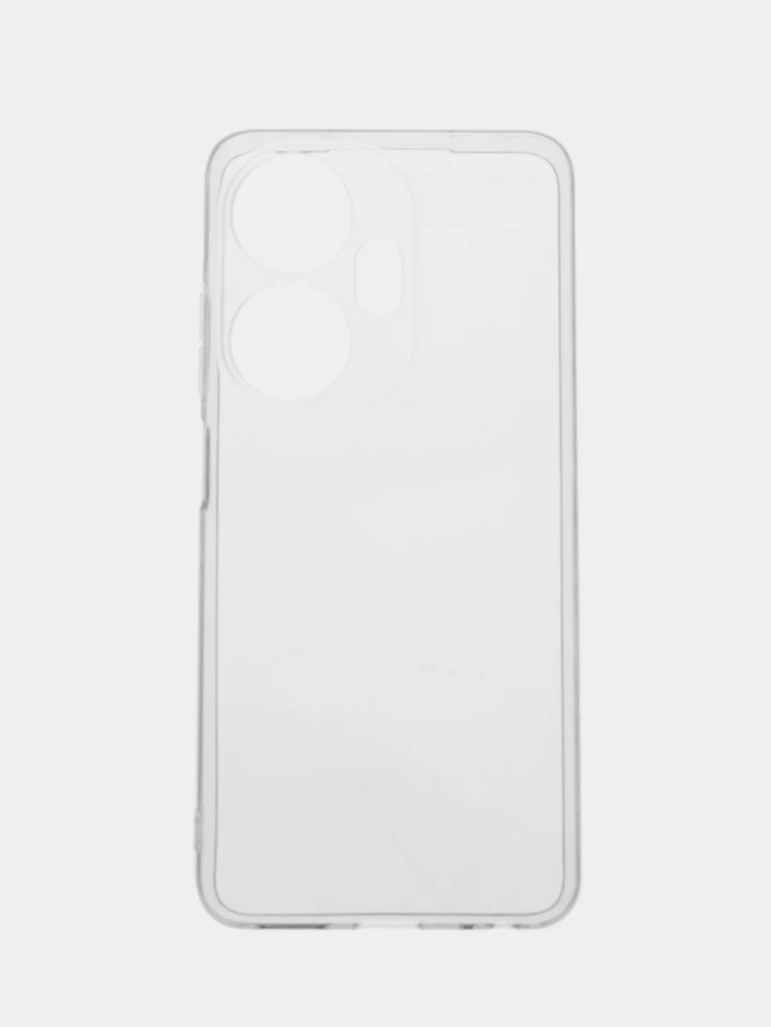 Прозрачный силиконовый чехол на Itel P55 Plus 4G / Ител Р55 Плюс 4G прозрачный, с рисунком