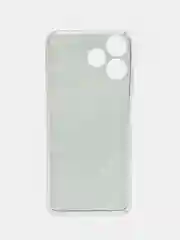Бирюзовый чехол на ZTE Blade A73 4G/V50 Smart / ЗТЕ Блэйд А73 5G/V50 Смарт прозрачный, с рисунком