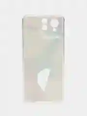 Желтый силиконовый чехол на Asus ROG Phone 8 / Асус Рог Фон 8 прозрачный, с рисунком