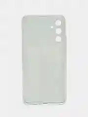 Оливковый силиконовый чехол на Samsung Galaxy A34 5G / Самсунг A34 прозрачный, с рисунком
