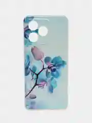 Лазурный силиконовый чехол на Realme C53/C51/Note 50 / Реалми С53/С51/Нот 50 прозрачный, с рисунком