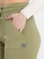 Зелёный хаки брюки женские прямые