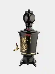 Самовар Centek CT-0093, черный, "хохлома", 4.0 л, 2100 Вт