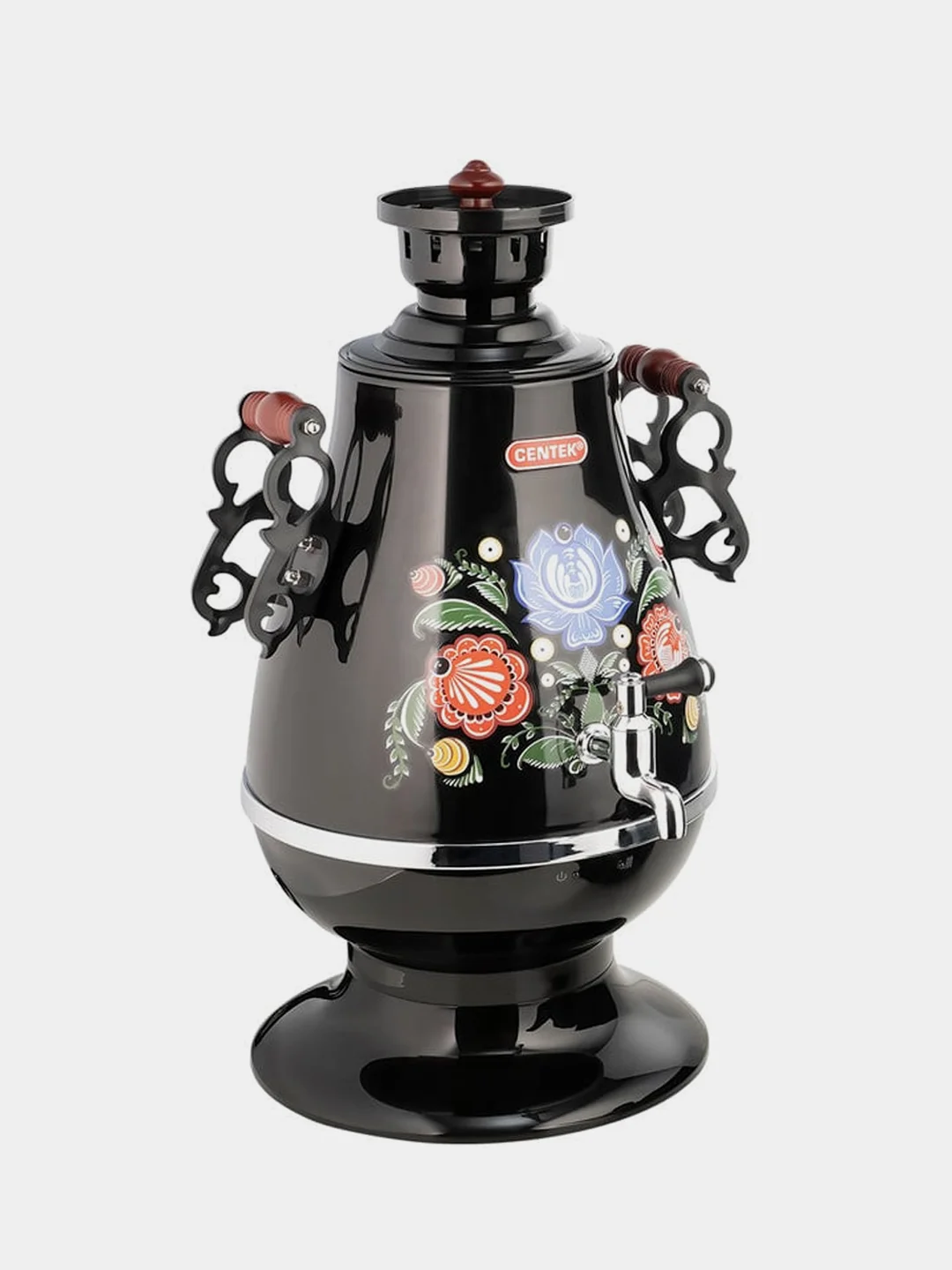 Самовар Centek CT-0091 Black, 4.0 л, 2100 Вт