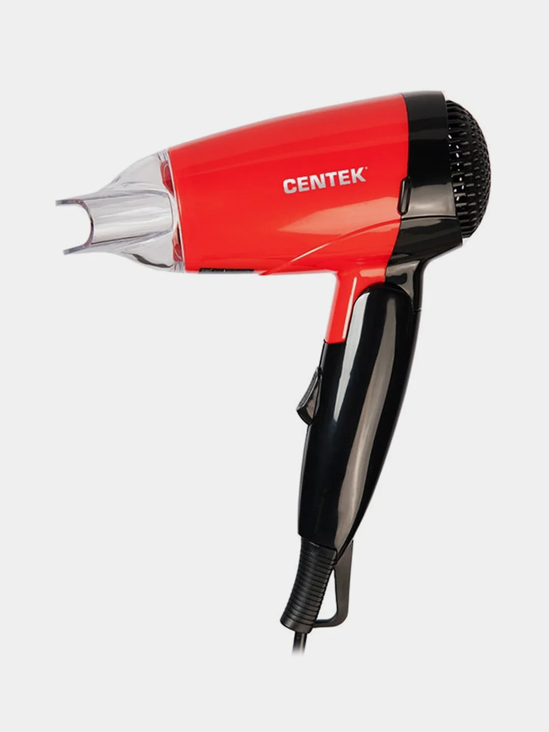 Фен Centek CT-2230, красно-черный, 1200 Вт, 2 скорости и температуры нагрева