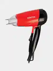 Фен Centek CT-2230, красно-черный, 1200 Вт, 2 скорости и температуры нагрева