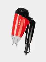 Фен Centek CT-2230, красно-черный, 1200 Вт, 2 скорости и температуры нагрева