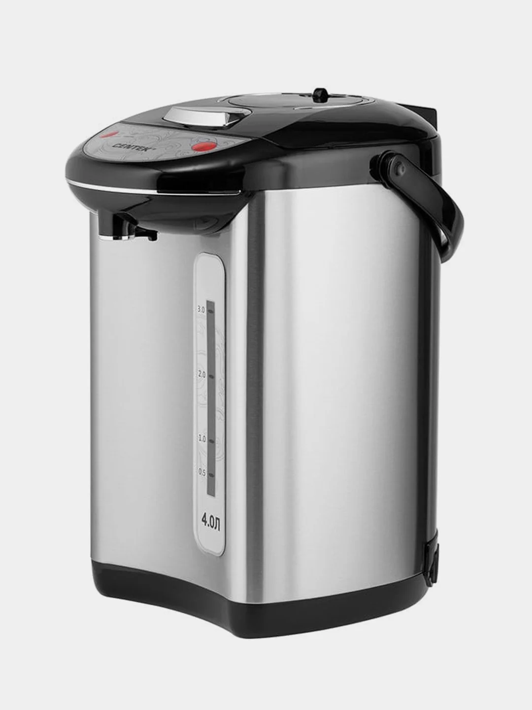 Термопот Centek CT-1082, сталь, 850 Вт, 3 способа подачи, 4 л