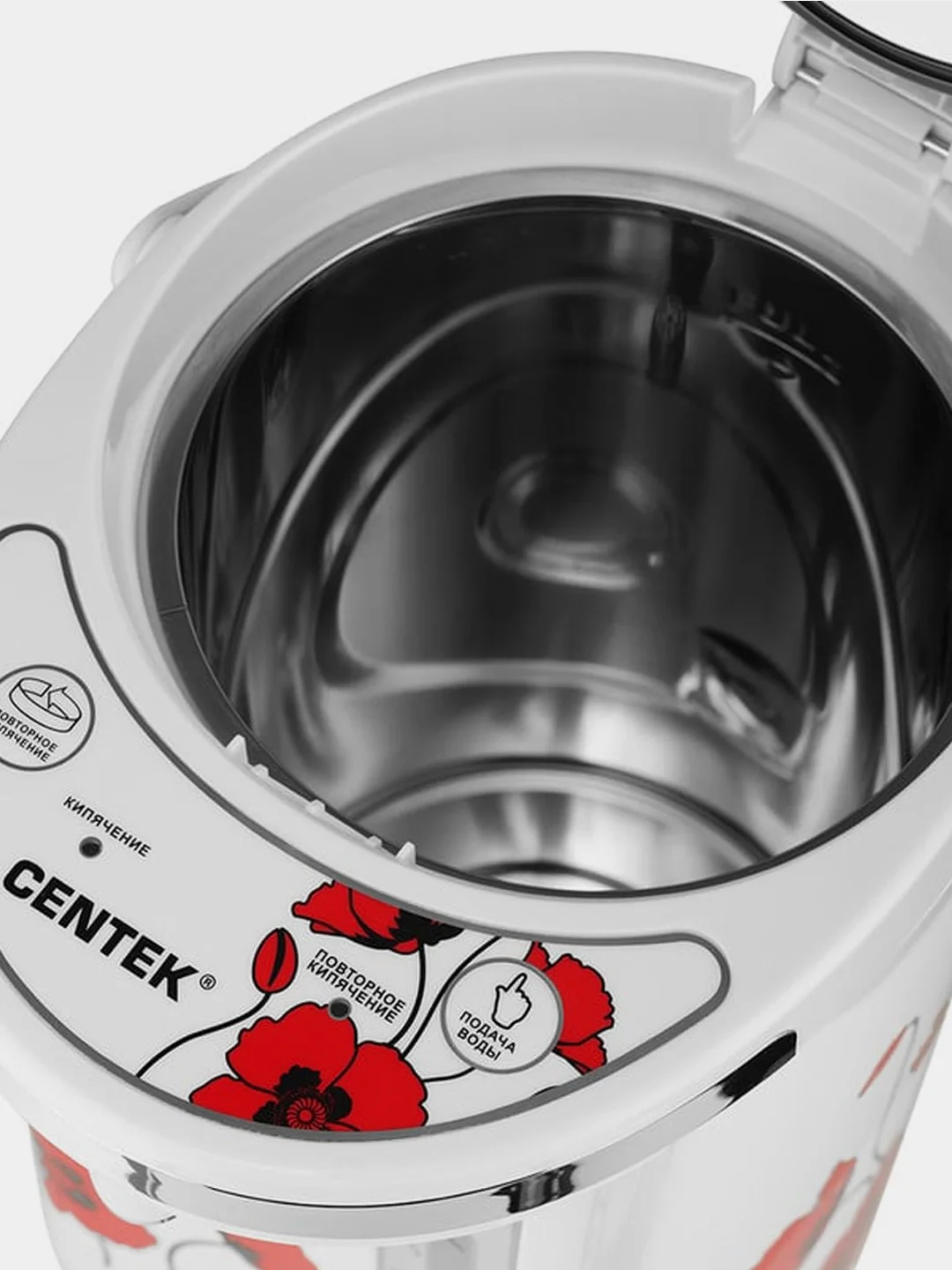 Термопот Centek CT-1081, 6 л, 850 Вт, 2 способа подачи воды