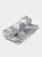 Серый металлик плед-одеяло, 200 х 180 см
