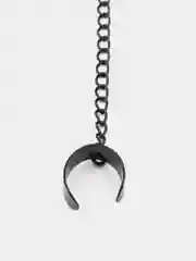 Серебряный серьга из стали, для украшения уха, с обманкой