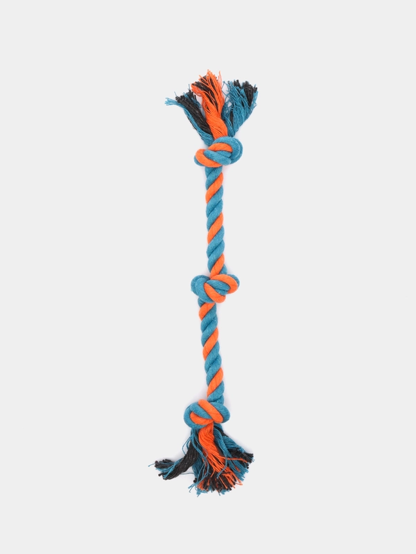 Игрушка канат для собак, микс цветов, 33 см