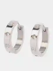 Серьги из стали, бижутерные