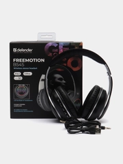 Беспроводная гарнитура Defender FreeMotion B545 черный, LED, Bluetooth