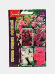 Роза Кустовая Микс (семена, цветы)