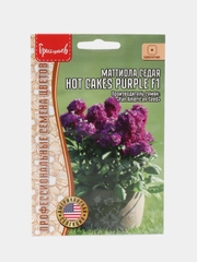 Маттиола Hot Cakes Purple F1 (семена, цвета)
