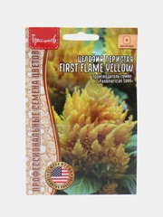 Целозия перистая First Flame Yellow (семена, цветы)