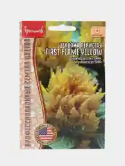 Целозия перистая First Flame Yellow (семена, цветы)