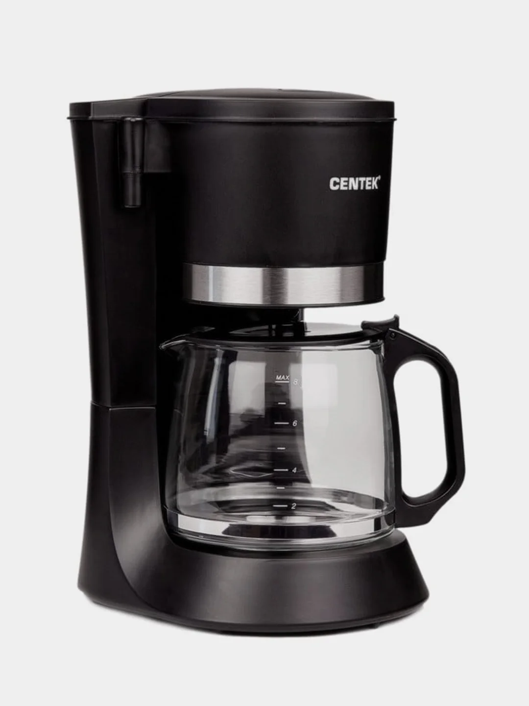 Кофеварка Centek CT-1141, черный, капельная 680 Вт, 1200 мл
